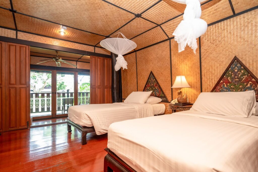 Lakeview Deluxe with Balcony Lampang Lanna Riverside Resort